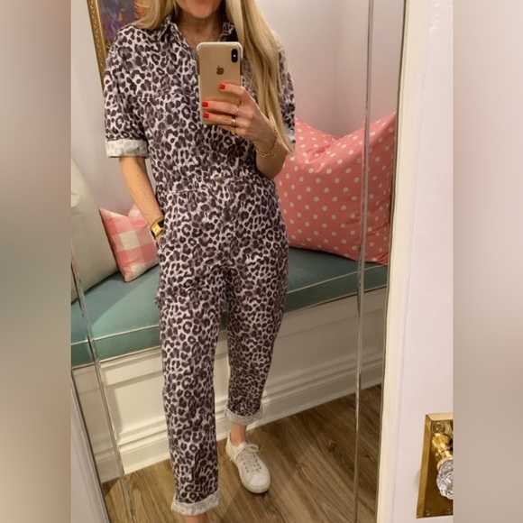 Leopard print Hope jumpsuit by Overlover - Size S - Picture 2 of 4